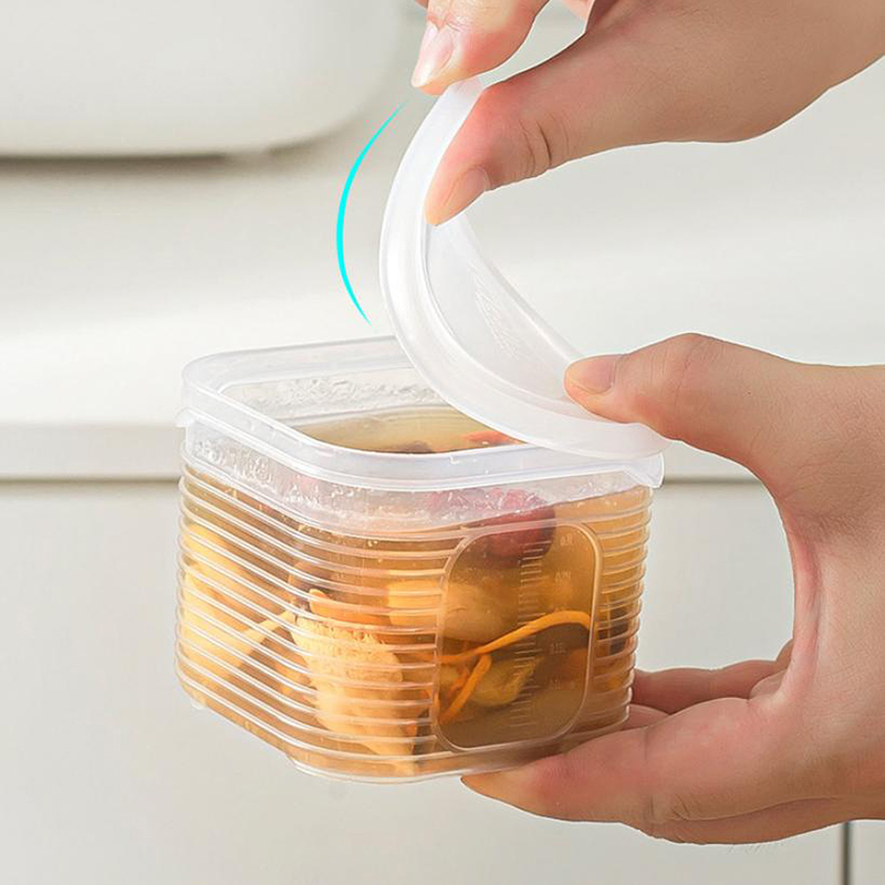 6グリッド食品保存容器、野菜・果物鮮度保持ボックス、蓋付き、 - Food Storage Oven Safe のレビューと価格