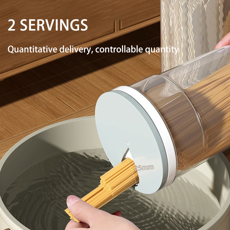 食品グレードプラスチック製麺収納缶 密閉キッチン食品容器 定 - Food Storage With Dividers のレビューと価格