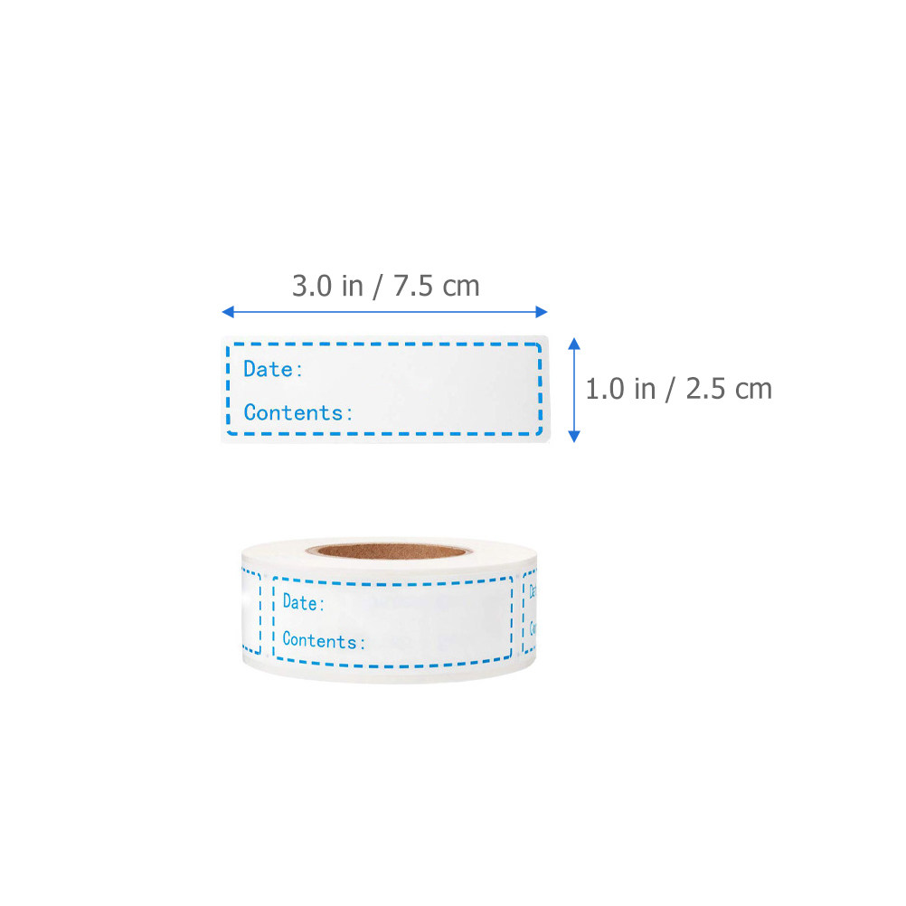 冷蔵庫の野菜室や冷凍庫の収納ボックス、スパイス瓶などに貼る、 - Food Storage Labels のレビューと価格