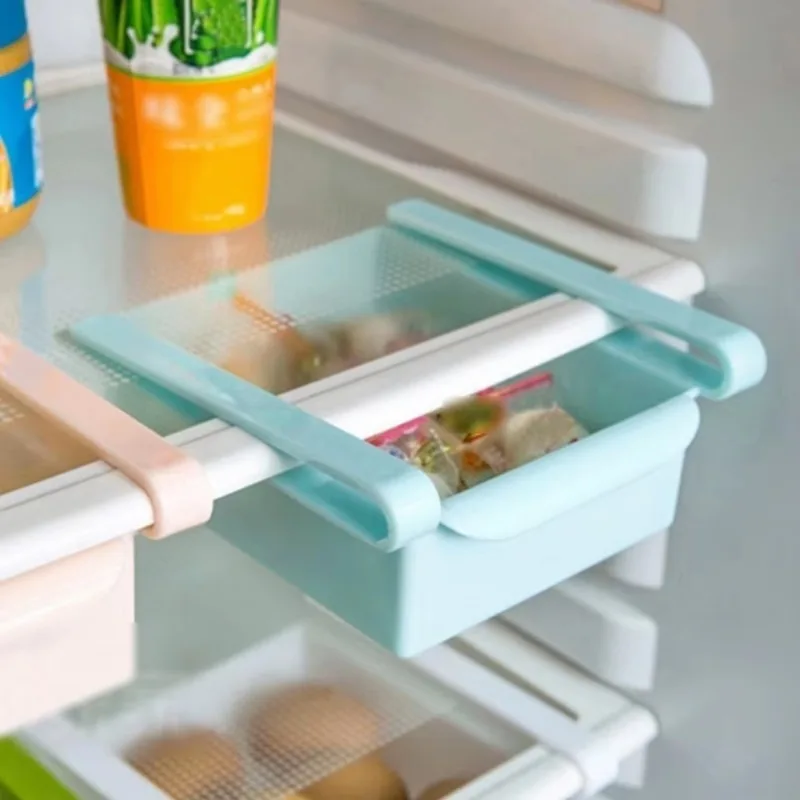 スライドキッチン冷蔵庫冷凍庫スペースセーバーオーガナイザー収 - Food Storage With Dividers のレビューと価格