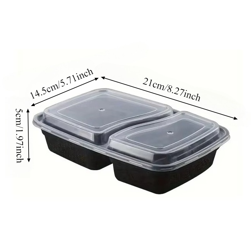 10 セット使い捨て食品ボックス蓋付き電子レンジ食品保存ボッ - Food Storage Oven Safe のレビューと価格